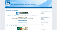 Desktop Screenshot of newenglandbooks.org